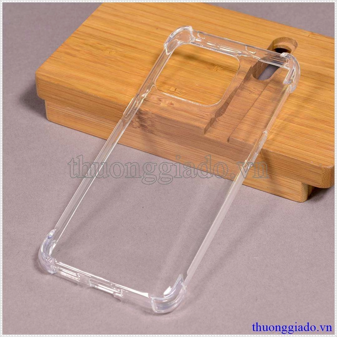 Ốp lưng dẻo OnePlus 10T (Ốp lưng Silicone trong suốt tăng cường chống sốc 4 góc)